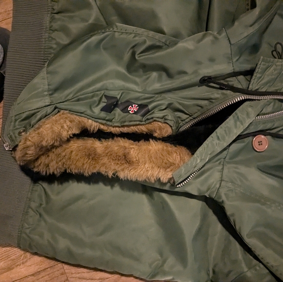 Vintage Independent men's bomber coat..size large.. excellent condition - Picture 11 of 11